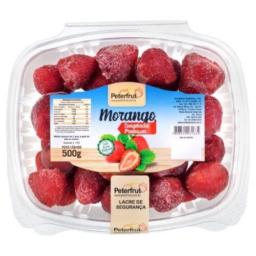 MORANGO CONGELADO BANDEJA 500G